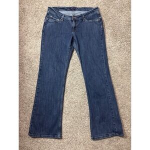 Levis 528 Curvy Cut Bootcut Jeans‎ Medium Wash Blue Denim Size 13 Medium